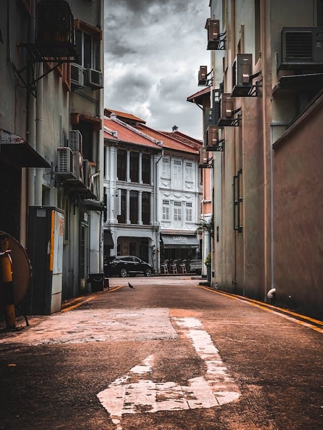 Shophouse backstreets