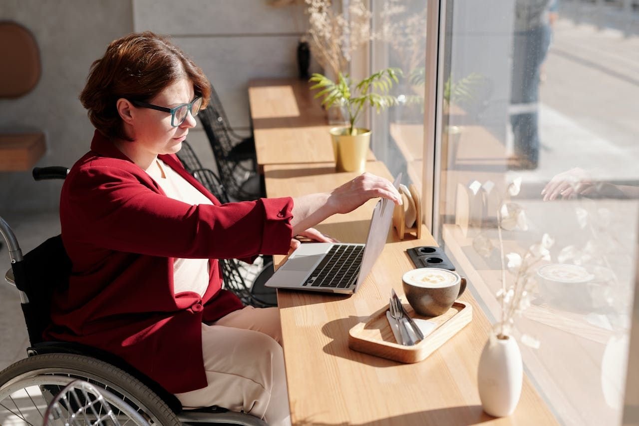 Wheelchair user