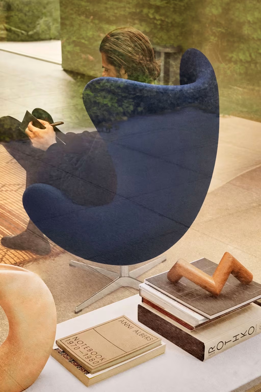 Egg Chair in Office